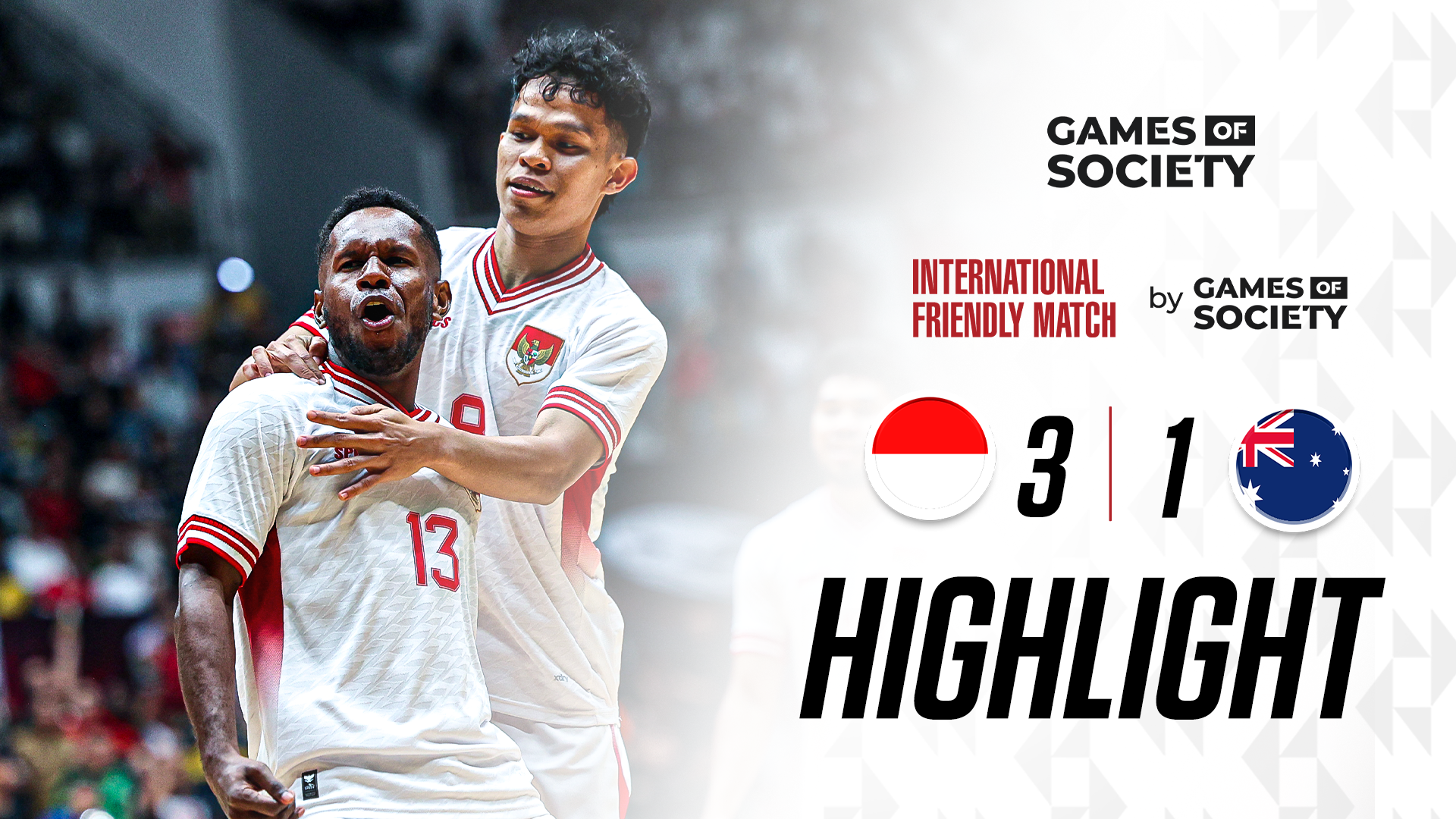 INDONESIA VS AUSTRALIA | INTERNATIONAL FRIENDLY MATCH